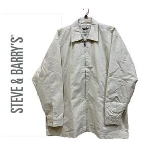 VTG Jimmy Dee Steve & Barry’s Coat Jacket Ivory Sz XXL Rugged Cotton Iconic